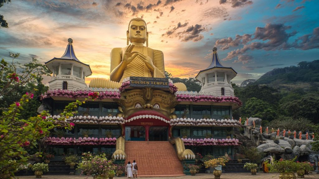 Golden Temple Dambulla Sri Lanka