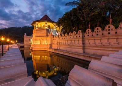 Temple Of The Sacred Tooth Relic Kandy Sri Lanka